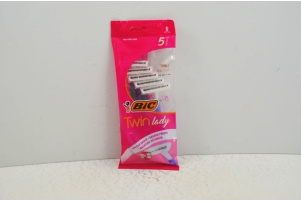 BIC ΞΥΡΑΦΑΚΙΑ TWIN LADY 2Λ.γυν.ΡΟΖ 5Τ Συσκευασία :20 0305705