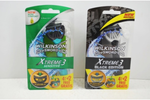 WILKINSON XTREME 3Λ ΞΥΡΙΣΤΙΚΗ Μ.Διαφ.4+2 Συσκευασία :10 0305797