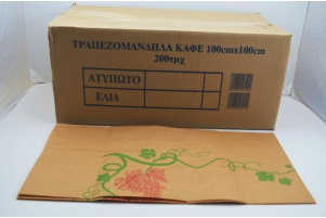 Regina ΤΡΑΠΕΖΟΜΑΝΤΗΛΟ ΚΑΦΕ ΣΧ1Χ1 150+50Τ Συσκευασία :1 0310849