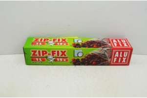 ΣΑΚΟΥΛΕΣ ΤΡΟΦΙΜΩΝ ΜΙΚ.ZIP-FIX 208x145 15 Συσκευασία :30 0313571