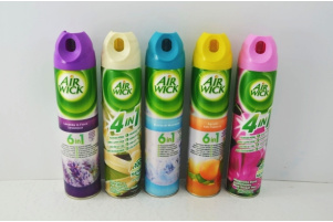 AIR WICK SPRAY ΑΡΩΜΑΤΙΚΑ Led.ΔΙΑΦ.240ML* Συσκευασία :12 0318058