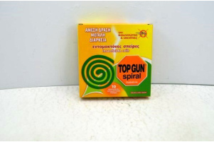 TOP GUN mat ΦΙΔΑΚΙ ΕΝΤΟΜΩΝ SPIRAL 10ΤΕΜ Συσκευασία :1 0318434