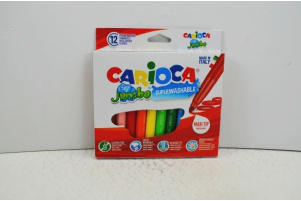 ΜΑΡΚΑΔΟΡΟΙ CARIOCA JUMBO ΖΩΓΡΑΦΙΚΗΣ 12Τ Συσκευασία :12 0638198