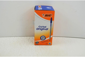 BIC ΣΤΥΛΟΣ CRISTAL μπλε η ΔΙΑΦ.ΚΟΥΤΙ 50T Συσκευασία :12 0638243
