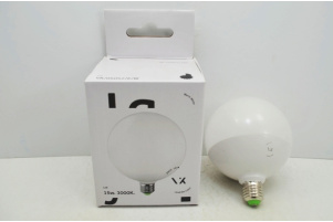 ΛΑΜΠΑ G120 LED E27 15w VK/05052-EW 3000K Συσκευασία :10 0910873