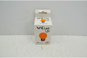 ΛΑΜΠΑ ΣΦΑΙ.LED Ε27πορ 1,3w And.VK/05064Α Συσκευασία :10 0910888